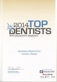 2014 Top Dentists New Hampshire Magazine image.